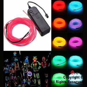 HILO CABLE NEON LED 3 SECUENCIAS 3MTRS X 1